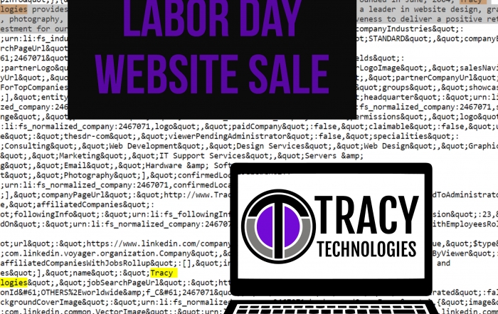 Labor Day Website Package Sale with over $500 in Savings!